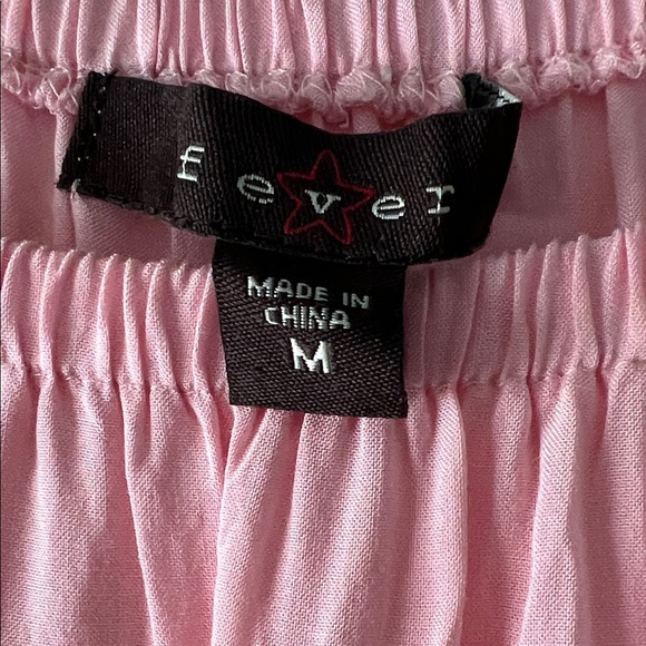 Fever Pink Ruffled Women's Blouse - Picture 3 of 5